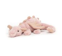 Jellycat Little Rose Dragon Collectable Plush Decoration,Pink