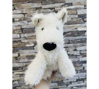 Jellycat Munro Scottie White Westie Dog Bag Soft White Dog Bag Plush