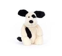 Jellycat Bashful Black & Cream Puppy Medium
