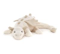 Jellycat Peluche Snow Dragon - l : 50 cm x H: 12 cm - Large