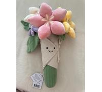 Jellycat Amuseable Bouquet Of Flowers Plush Toys Brand New With Tags & Dust Bag
