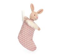 Jellycat Shimmer Stocking Pink Bunny Collectable Plush Decoration