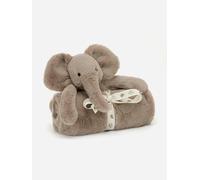 Jellycat Grey Luxe Smudge Elephant Faux-fur Blanket 70cm 1size