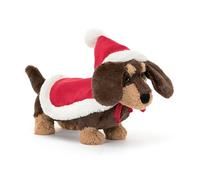 Jellycat Winter Warmer Otto Sausage Dog - H : 15 cm x L : 7 cm