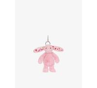 Jellycat Womens Jellycat Blushkin Blossom Bunny Soft Bag Charm 18cm
