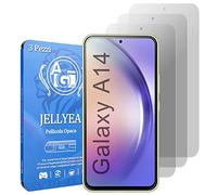 JELLYEA Matt Matte Film for Samsung Galaxy A14 4G/5G [3-Pieces] Matte Tempered Glass Anti-Glare Anti-Scratch Anti-Bubble Display Screen Protector 9H Screen Protector Film for Galaxy A14.6.6"