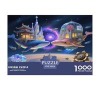 Jellyfish 1000 Pieces Premium Jigsaw Animal for Adults Cool Collage Effect, Home Decoration, Educational, Challenging 38x26cm/1000pcs