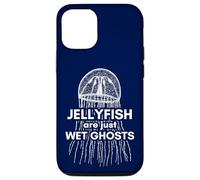 Jellyfish Are Just Wet Ghosts Halloween for Marine Biologist Case for iPhone 12/12 Pro