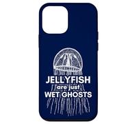 Jellyfish Are Just Wet Ghosts Halloween for Marine Biologist Case for iPhone 12 mini