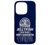 Jellyfish Are Just Wet Ghosts Halloween for Marine Biologist Case for iPhone 14 Pro