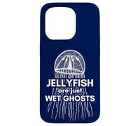 Jellyfish Are Just Wet Ghosts Halloween for Marine Biologist Case for iPhone 15 Pro