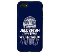 Jellyfish Are Just Wet Ghosts Halloween for Marine Biologist Case for iPhone SE (2020) / 7/8