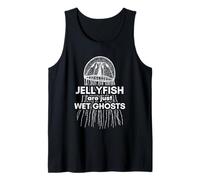 Jellyfish are Just Wet Ghosts Halloween for Marine Biologist Tank Top