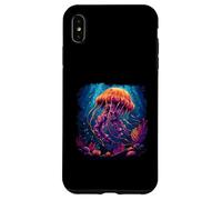 Jellyfish Artwork Motif Marine Mammal Sea Ocean Jellyfish Case for iPhone XS Max