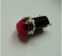 Jellyfish Audio 6V Chromed Red Pilot Lamp for Fender Guitar Amplifier bulb jewel light 16mm
