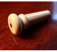 Jellyfish Audio Convex/mushroom head Cream Ivory with black spot Strap Button Peg Acoustic Guitars End Pin