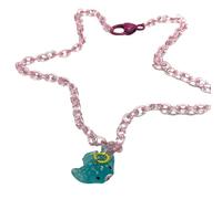 Jellyfish Baby Seal Pendant Necklace for Women, Fun, Small fish.