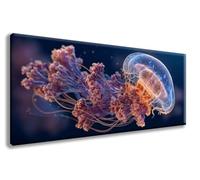 Jellyfish Diamond Art Kits, Animals Diamond Painting Kits for Adults Large 20x40inch, 5D Dimond Art Arts and Crafts for Adults DIY Rhinestones Embroidery for Beginner, Room Wall Decor -zzg2508WA