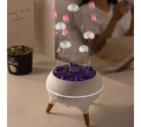 Jellyfish Diffuser, Essential Oil Diffuser for Bedroom, 7 Colors LED Dancing Jellyfish Mist Humidifier with Remote Control, Slient Aromatherapy Device for Home Office