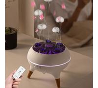 Jellyfish Diffuser, Silent Jellyfish Essential Oil Cool Mist Humidifier with Remote, 7-Colour LED Lights, Aromatherapy Diffuser for Bedroom, Home or Office