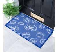 Jellyfish Doormat (70 x 40cm) Artsy Mats Blue 40cm x 70cm