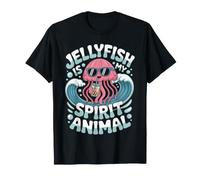 Jellyfish is My Spirit Animal Ocean T-Shirt