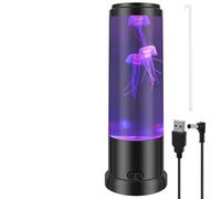 Jellyfish Lamp, Jelly Fish Lights Lamp with 7 Colours, Aquarium Night Light Jellyfish Lamps, Sensory Mood Light for Relax, Home Office Decor, Christmas Valentine's Day Birthday Gifts(Jellyfish Lamp)