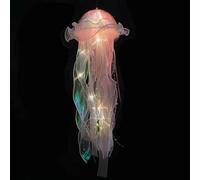 Jellyfish Light, Hanging Jellyfish Lanterns, Bright Jellyfish Garden Lights, Colorful Jellyfish Lamp, Creative Jellyfish Shape Night Light for Baby Shower, Home Birthday, Ocea-n Theme Party