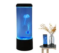 Jellyfish Night Light - About 200g 7 Color Changing USB Night LED Jellyfish Lamp | 3.15x3.15x8.58 Inches Electric Lamp Small Aquarium Mood Light for Living Room