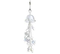 Jellyfish Phone Charms Aesthetic Y2K Cell Phone Charm Cute Strap Accessories with Star Heart for Bag Keychain Camera Decor, Small, Acrylic, No Gemstone, Small, Acrylic, No Gemstone