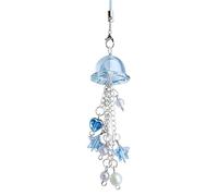 Jellyfish Phone Charms Aesthetic Y2K Cell Phone Charm Cute Strap Accessories with Star Heart for Bag Keychain Camera Decor, S, Acrylic, No Gemstone
