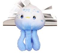 Jellyfish Plush Toy - White Stuffed Shark, Chubby Body Pillow Plush, Stuffed Animals For Kids Adults Cute Jellyfish Girls Boys Girlfriend Valentines Children Birthday Sofa Bedroom Car