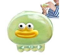 Jellyfish Slow Sensory Fidget, Cute Squeeze Toy, 2.36x2.17in Tiny Sensory Squeeze Toy with Soft Texture, Stress Relief Figure, Squish Animal Miniature with Glossy Layer, Party Favor Gadget
