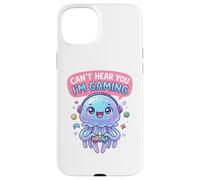 Jellyfish Video Gamer, Gaming Can't Hear You I'm Gaming Case for iPhone 15 Plus