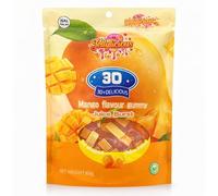 Jellylicious Halal 3D Juice Burst Gummy Candy - 65g (Mango)