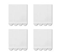 JELLYSUB 40 Pieces Large Refill Strips, No Tools Removable Adhesive Strips Damage Free, Water-Resistant Replacement Hanging Strips for Indoor Wall Hooks and Wall Décor