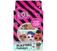 Jellyworks, LOL Surprise Plasters 4 Sizes in Children's First Aid, Pink, Purple, 22 Count