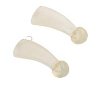 Jelquix 1 Pair Cow Horn Covers, Silicone Cattle Horn Protector Anti Fight with Clamp for Calf Protection 5.0cm Inner Diameter