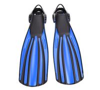 Jelquix 1 Pair Diving Fins, Long Lasting Thermoplastic Rubber Adjustable Design for Secure Fit, with Excellent Propulsion for Deep Diving Swimming and Surfing (R)