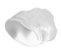 Jelquix 100 PCS Disposable Face Protector for Hairdressing Salons | Transparent Hairspray Shield, Odor Free PP, Haircut Eye Guard for Barbers and Home Grooming