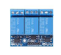 Jelquix 3 Channel Relay Module High Voltage Board with Isolated Optocoupler for Reliable Control in Automation Projects (12v)