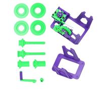 Jelquix 3D Printer Filament Retractor, Hand Cranked 3D Printer Filament Respooler, PETG Wire Rewinder with Uniform Routing, Universal Compatibility for P1S, P1P, X1, X1 C