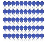 Jelquix 50pcs ID Card Key Fob Token Tag Durable Rewritable for Access Control Elevator Parking - 125KHZ, Small and Portable
