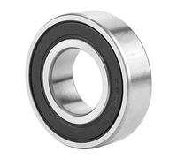 Jelquix 6205-2RS High Speed Double Sided Seal Deep Groove Ball Bearing Set for Efficient Power Transmission, 10Pcs Miniature Bearings for Various Projects, 25mm Inner Diameter, 52mm Outer Diameter