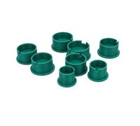 Jelquix 8 Pcs Watch Movement Holder, Resilient PP Material Movement Stand Set, Optimal Grip Watch Stands with 2892 8200 2824 NH35 8500 2671 2000 1847 Compatibility