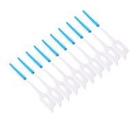 Jelquix 80pcs Soft Disposable Toothpicks for Effective Interdental Cleaning, Eco-Friendly Care Brushes for Oral Hygiene (80 Pack)