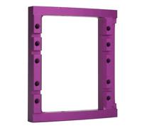 Jelquix Aluminum Alloy Servo Mount Bracket, Stable Structure Bracket, Enhanced Heat Dissipation for 1/10 RC Crawler TGH Frame SCX10 (Purple)