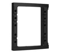 Jelquix Aluminum Alloy Servo Mount Bracket, Stable Structure Bracket, Enhanced Heat Dissipation for 1/10 RC Crawler TGH Frame SCX10 (Black)