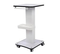 Jelquix Beauty Salon Spa Trolley Cart Durable Rolling Trolley for Estheticians Ideal for Beauty Salons and Spas Composite Wood Steel 68cm