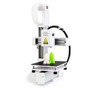 Jelquix Beginner 3D Printer, Easy to Use with Preloaded and Intuitive Key Controls, Compact Size 4x4x4in, Supports PLA and TPU Filaments, for Educational and Innovative Projects (White)